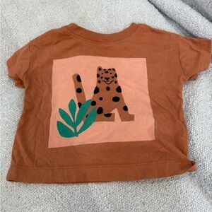 Hanna Andersson Leopard Graphic T-Shirt (3-6 Months)